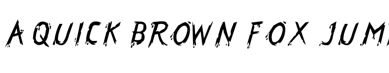 Preview of Hooded Regular font