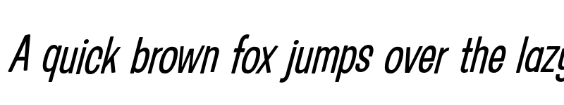 Preview of HooliganJF Italic font