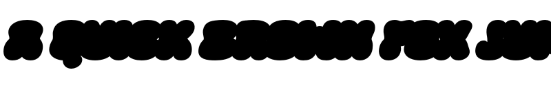 Preview of HOPALOPE EXTRUDE TRIAL Regular font