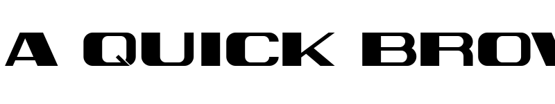 Preview of Horizontale Regular font