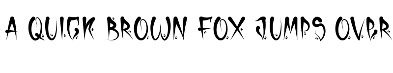 Preview of Horror Cholo-DaFont Regular font