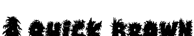 Preview of Horror Metal Regular font