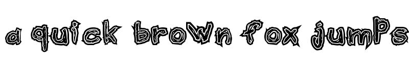 Preview of Horror Poster Regular font