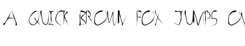 Preview of Horror Sketch Horror Sketch font