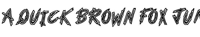 Preview of Horror Theater Regular font