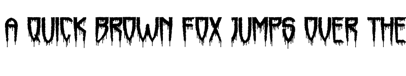 Preview of Horrorfind Regular font