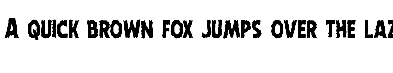 Preview of Horroween Condensed Condensed font