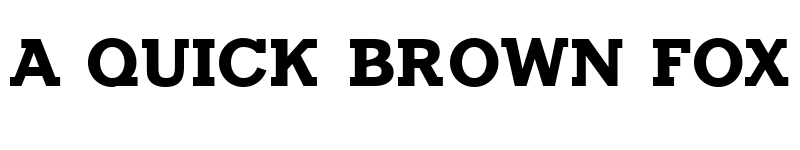 Preview of Horseback Slab Bold font