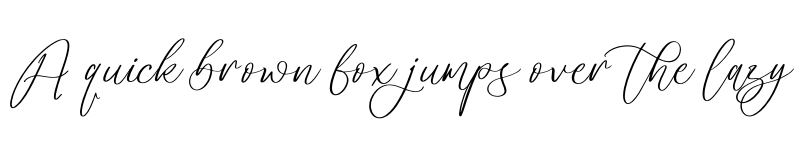 Preview of Horsion Sorelistha Script Regular font