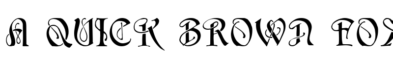 Preview of Horst Regular font