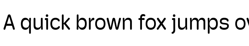 Preview of Hoss Round Narrow Regular font