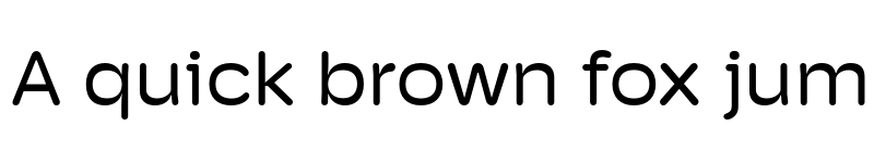 Preview of Hoss Round Wide Regular font