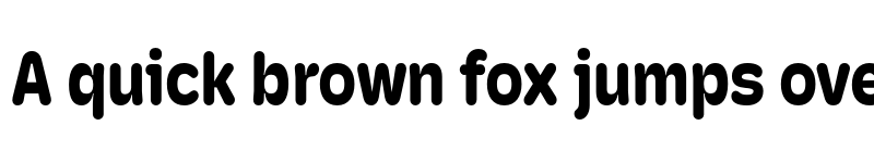 Preview of Hoss Round XNarrow Bold font