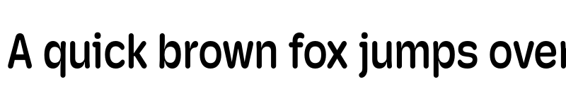 Preview of Hoss Round XNarrow Medium font