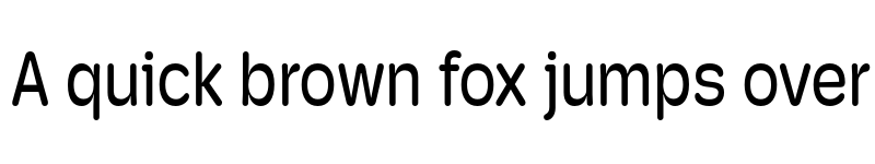 Preview of Hoss Round XNarrow Regular font