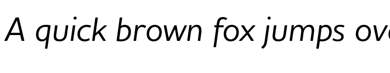 Preview of Houschka Pro Medium Italic font