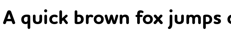 Preview of Houschka Rounded Bold font