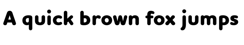 Preview of Houschka Rounded ExtraBold font