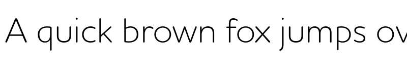 Preview of Houschka Rounded Light font