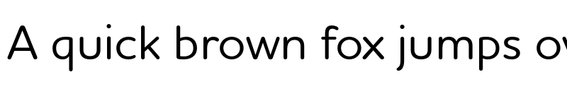 Preview of Houschka Rounded Medium font