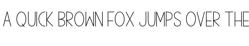 Preview of House Minimalist Regular font