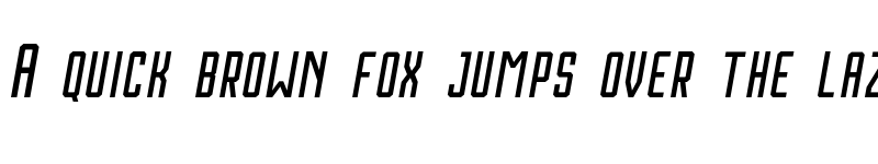 Preview of Houston Italic Regular font