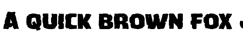 Preview of Howlin' Mad Expanded Expanded font