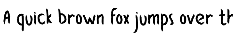 Preview of Howling Nightmare Regular font