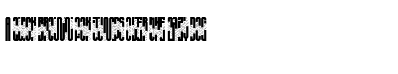 Preview of HS Monsnow Condensed font
