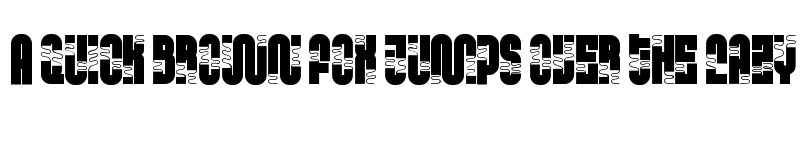 Preview of HS Monsnow Regular font