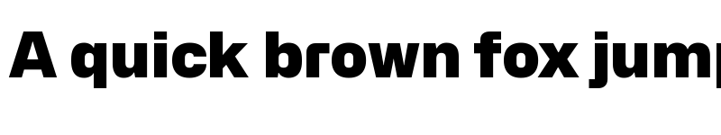 Preview of Hubot-Sans Black font