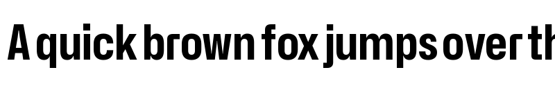 Preview of Hubot-Sans Bold Narrow font