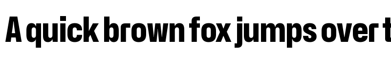 Preview of Hubot-Sans ExtraBold Narrow font