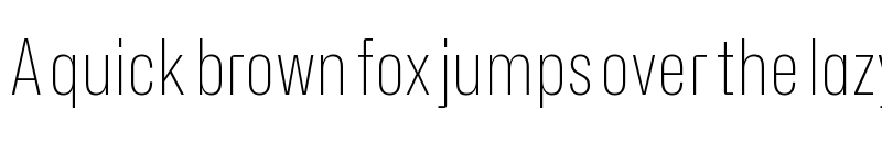 Preview of Hubot-Sans ExtraLight Narrow font