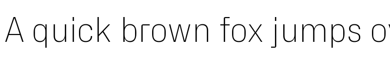 Preview of Hubot-Sans ExtraLight Semi font