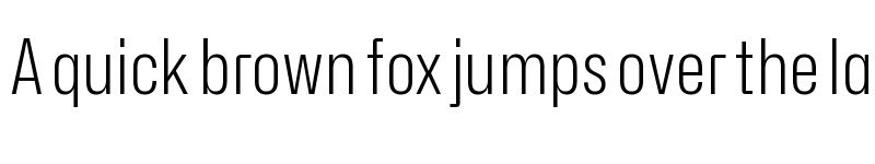 Preview of Hubot-Sans Light Narrow font