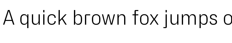 Preview of Hubot-Sans Light Semi font