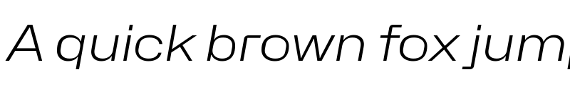 Preview of Hubot-Sans Light Wide Italic font