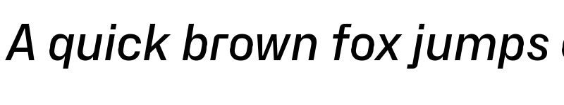 Preview of Hubot-Sans Medium Semi Italic font