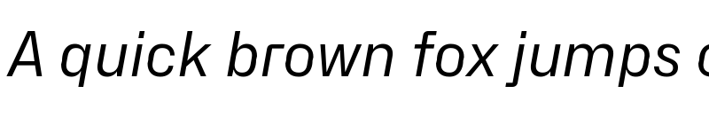 Preview of Hubot-Sans Regular Semi Italic font