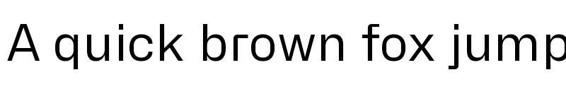 Preview of Hubot-Sans Regular font