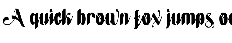 Preview of Hucky Regular font