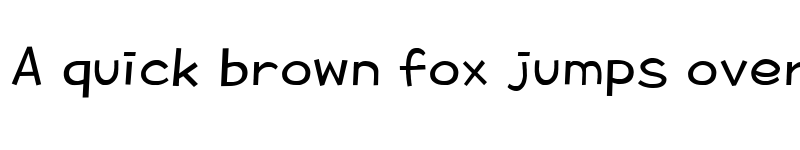 Preview of HUCrayonDoodles_m Regular font