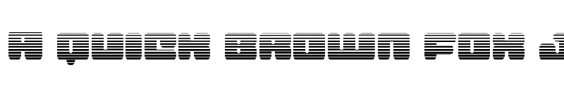 Preview of Hula Hoop Girl Gradient Regular font