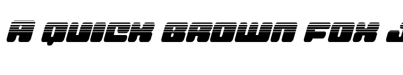 Preview of Hula Hoop Girl Halftone Italic Italic font