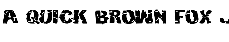 Preview of Hulkbusters Regular font