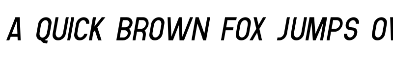 Preview of Human Italic font