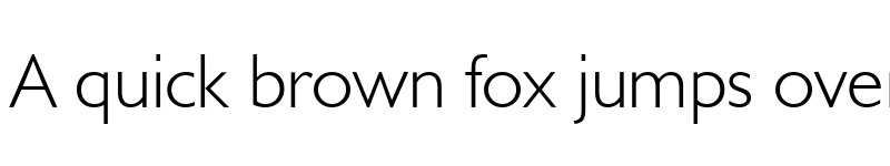 Preview of Humanst521 Lt BT Light font