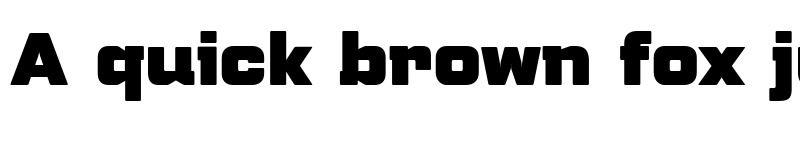 Preview of Humato Heavy font