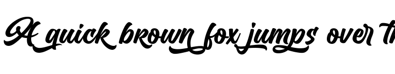 Preview of Hundred Miracles PERSONAL USE Regular font